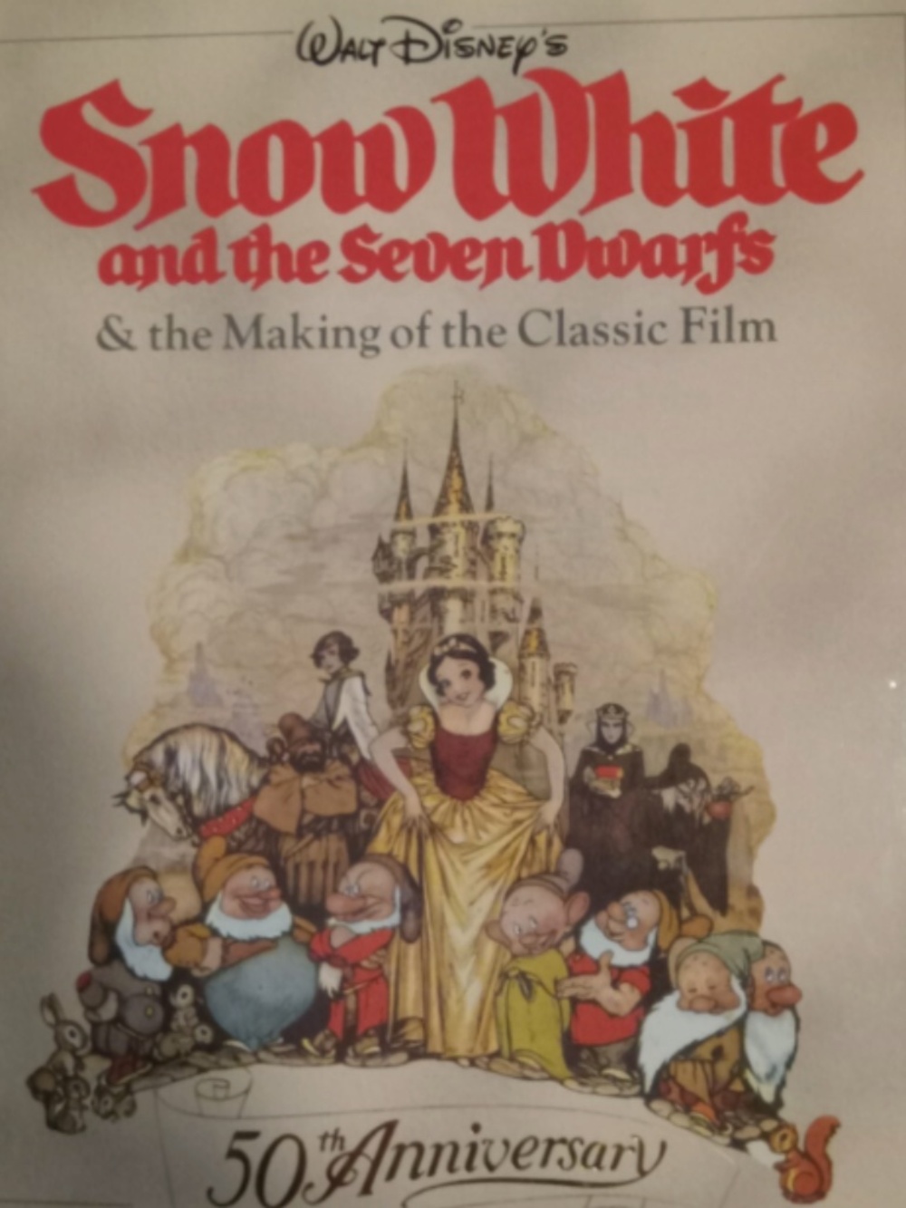 NEW Snow White And The Seven Dwarfs Making A Classic Film Book 50th Hardcover!